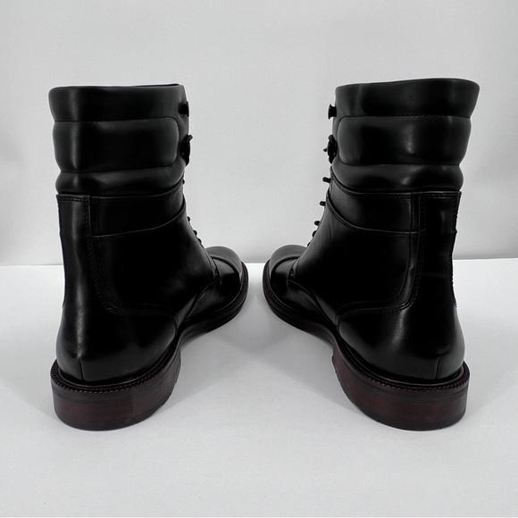 Kenneth Cole Reaction “Let’s Roll” Cap Toe Black Boot | Men’s 9.5 - Picture 4 of 7